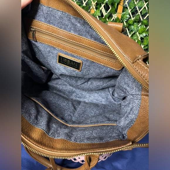 Urban Expressions 100% Vegan leather satchel shoulder-bag - Picture 9 of 14